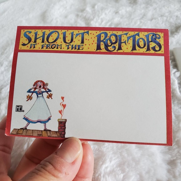 Mary Engelbreit, Post it note pads. - Picture 5 of 6